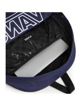 Mochila Vans Old Skool Drop Marino/ Blanco