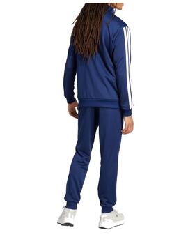 Chandal Adidas M 3S FT TT Marino/Blanco