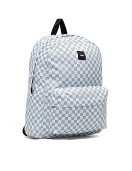 Mochila Vans Old Skool Check Cuadros Verde/Blanco