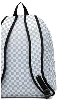 Mochila Vans Old Skool Check Cuadros Verde/Blanco