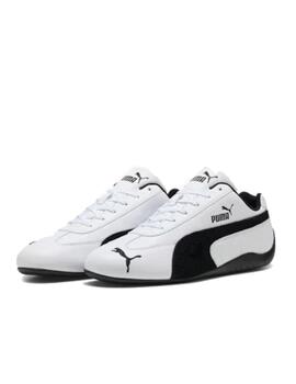Zapatilla Puma U Speedcat Leather Blanco/Negro