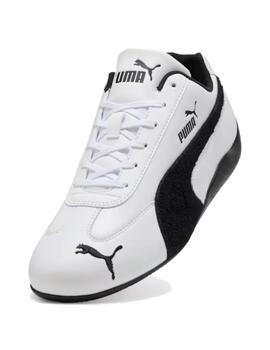 Zapatilla Puma U Speedcat Leather Blanco/Negro