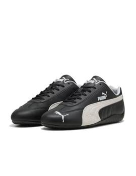 Zapatilla Puma U Speedcat Leather Negro/Blanco