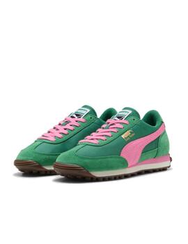 Zapatilla Puma W Easy Rider Vintage Verde/Rosa