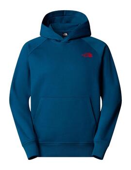 Sudadera TNF MN Raglan Box NSE Hoodie Azul