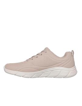 Zapatila Skechers W Bobs B Flex Cool Ease TAN