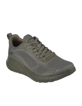 Zapatilla Skechers W Bobs Squad Chaos OLV