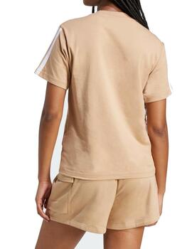 Camiseta Adidas W 3S SJ Arena/Blanco