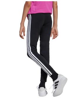 Leggings Adidas JG 3S 230 Negro/Blanco