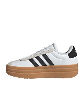 Zapatilla Adidas J VL Court Bold Blanco/Negro