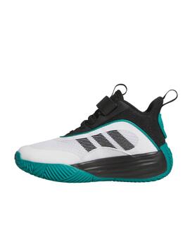 Zapatilla Adidas K Ownthegame 3.0 Blanco/Negro