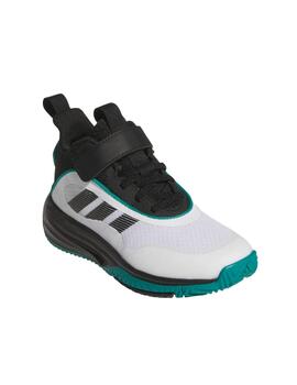 Zapatilla Adidas K Ownthegame 3.0 Blanco/Negro