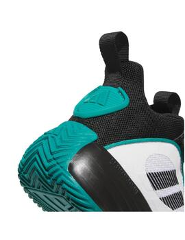 Zapatilla Adidas K Ownthegame 3.0 Blanco/Negro
