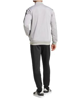 Chándal Adidas M 3S FT TT Gris/Negro