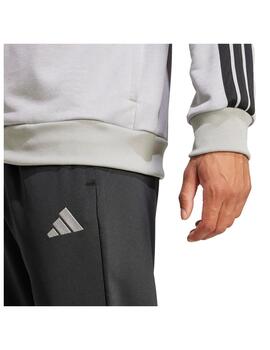 Chándal Adidas M 3S FT TT Gris/Negro