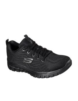 Zapatilla Skechers W Graceful Get Connected BBK