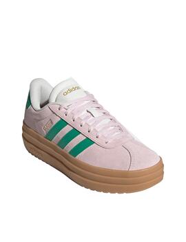 Zapatilla Adidas W VL Court Bold Rosa/Verde