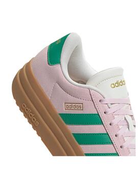 Zapatilla Adidas W VL Court Bold Rosa/Verde