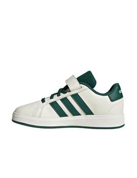 Zapatilla Adidas C Grand Court 2.0 EL Blanco/Verde