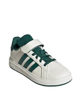 Zapatilla Adidas C Grand Court 2.0 EL Blanco/Verde