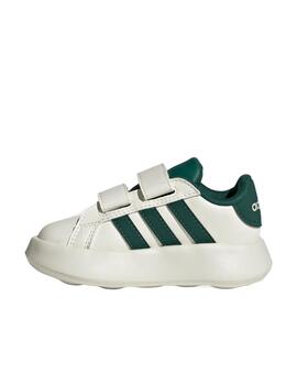 Zapatilla Adidas I Grand Court 2.0 CF Blanco/Verde