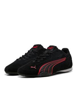 Zapatilla Puma U Catch SD Negro/Rojo