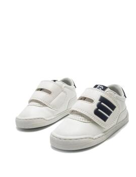 Zapatilla Mustang Inf Respetuoso Blanco/Marino