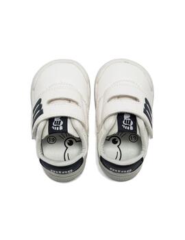 Zapatilla Mustang Inf Respetuoso Blanco/Marino