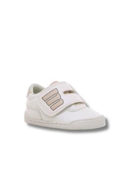 Zapatilla Mustang Inf Respetuoso Blanco/Nude