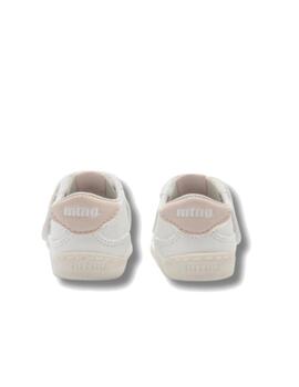 Zapatilla Mustang Inf Respetuoso Blanco/Nude