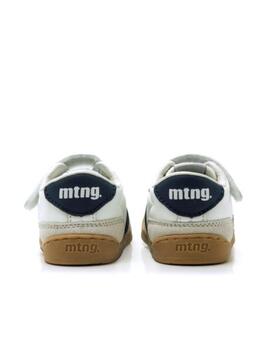 Zapatilla Mustang Inf Respetuoso Blanco/Marino