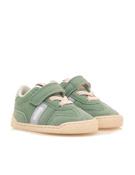 Zapatilla Mustang Inf Respetuoso Verde/Azul
