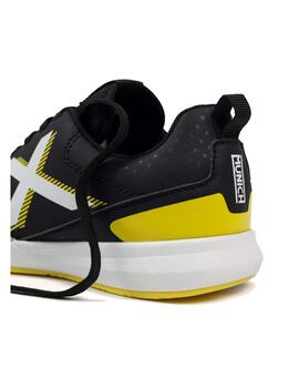 Zapatilla Munich Kid Rondito 13 Negro/Blanco