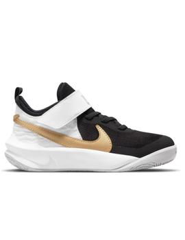 Zapatilla Nike Team Hustle D10 PS Negro/Oro