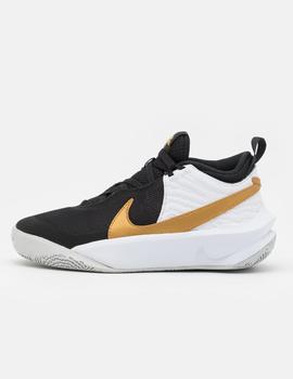 Zapatilla Nike Team Hustle D10 PS Negro/Oro