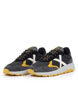 Zapatilla Munich M Babel 10 Negro/Blanco/Amarillo