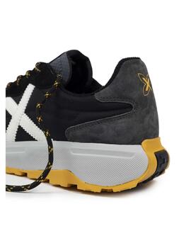 Zapatilla Munich M Babel 10 Negro/Blanco/Amarillo