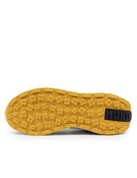 Zapatilla Munich M Babel 10 Negro/Blanco/Amarillo