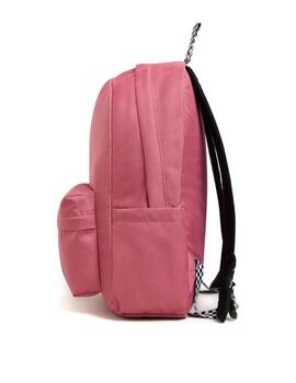 Mochila Vans Old Skool Asas Cuadros Mauve