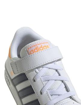 Zapatilla Adidas Breaknet EL C Blanco/Marino
