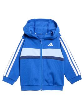 Chándal Adidas I 3S Tib FL Azul/Marino/Blanco