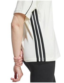 Camiseta Adidas W Stadium Hueso/Negra