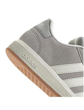Zapatilla Adidas K Grand Court 00s Gris