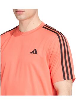 Camiseta Adidas M TR-ES Base 3S Coral/Negro