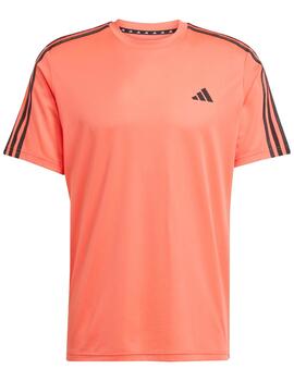 Camiseta Adidas M TR-ES Base 3S Coral/Negro