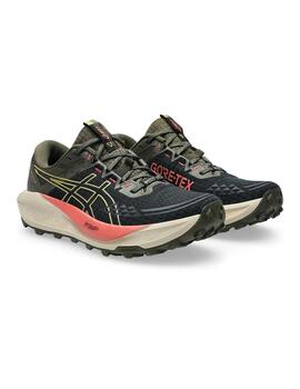 Zapatilla Asics W Gel-Trabuco 13 GTX Negro/Verde
