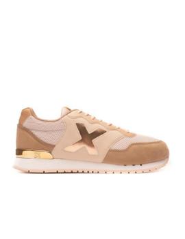 Zapatilla Munich Dash Women 146 Beige/Bronce