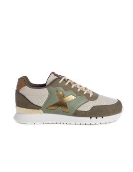 Zapatilla Munich Dash Women 144 Beige/Oro