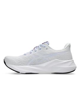 Zapatilla Asics W Versablast 4 Blanco y celeste para mujer