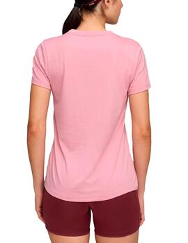 Camiseta Puma W Tad Ess Vneck Rosa para mujer